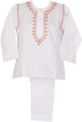 68% OFF on Ahhaaaa Boy's Kurta and Pyjama Set