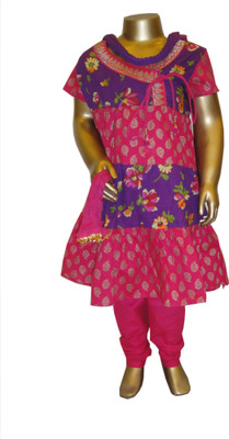 Exclusive from Jaipur Baby Girl's Kurta and Churidar Set Exclusive from Jaipur Baby Girl's Kurta and Churidar Set
