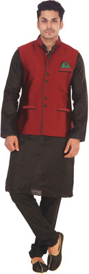 64% OFF on Shahjada Men's Kurta, Waistcoat and Pyjama Set 64% OFF on Shahjada Men's Kurta, Waistcoat and Pyjama Set
