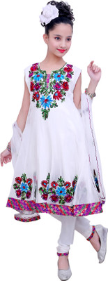 Aarika Girl's Churidar, Kurta & Dupatta Set Aarika Girl's Churidar, Kurta & Dupatta Set