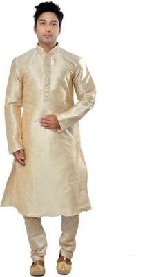 Manyavar Men's Kurta and Pyjama Set Manyavar Men's Kurta and Pyjama Set