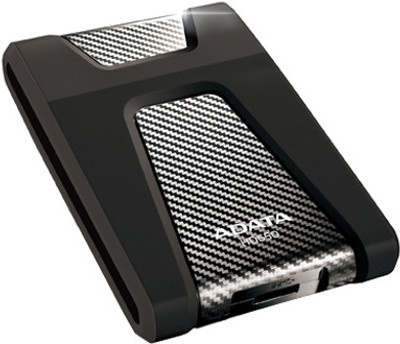 Adata DashDrive Durable 1 TB  External Hard Drive (Black) 