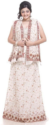 1% OFF on Chhabra 555 Georgette Printed Lehenga Choli Material Unstitched 1% OFF on Chhabra 555 Georgette Printed Lehenga Choli Material Unstitched