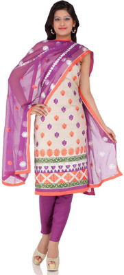 Chhabra 555 Art Silk Printed Salwar Material Unstitched Chhabra 555 Art Silk Printed Salwar Material Unstitched