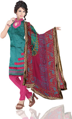 Unnati Silks Cotton Printed Salwar Material Unstitched