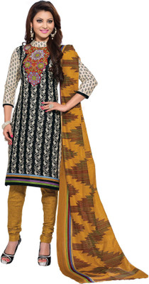 76% OFF on Drishti Cotton Printed Dress/Top Material Unstitched