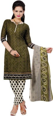 45% OFF on Slassy Cotton Printed Salwar Suit Dupatta Material Unstitched 45% OFF on Slassy Cotton Printed Salwar Suit Dupatta Material Unstitched