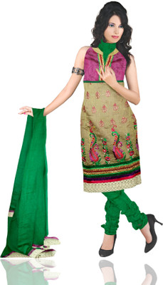 Unnati Silks Silk Printed Salwar Material Unstitched