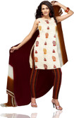 Unnati Silks Silk Printed Salwar Material Unstitched