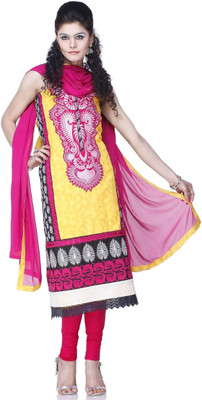 2% OFF on Chhabra 555 Cotton Printed Salwar Material Unstitched