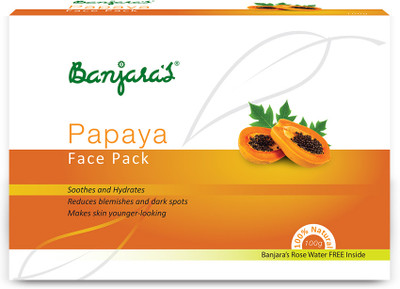 10% OFF on Banjaras Face Pack Papaya Powder 100 g 10% OFF on Banjaras Face Pack Papaya Powder 100 g