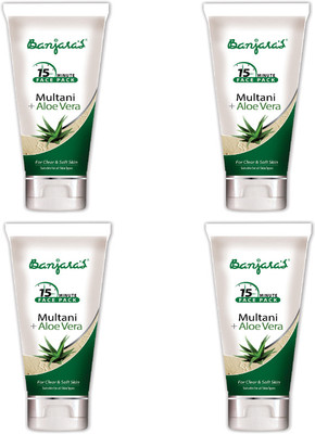 21% OFF on Banjaras 15 Minutes Multani + Aloevera FP 100 GMS 4 packs 400 g 21% OFF on Banjaras 15 Minutes Multani + Aloevera FP 100 GMS 4 packs 400 g