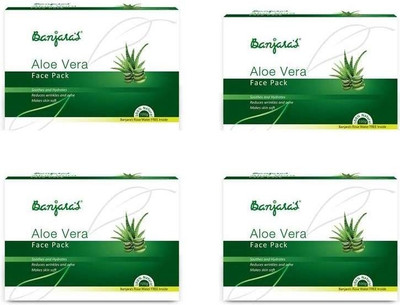 20% OFF on Banjaras Aloevera Facepack 100 GMS set of 4 packs 400 g 20% OFF on Banjaras Aloevera Facepack 100 GMS set of 4 packs 400 g