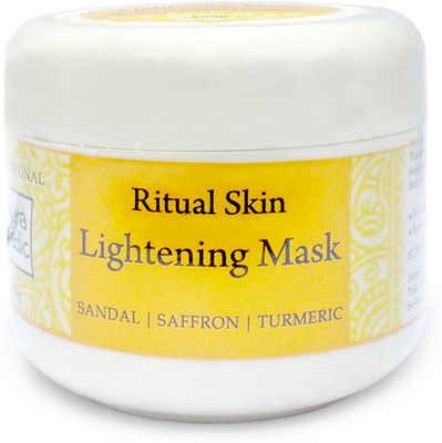 Auravedic Skin Lighening Mask With Sandal Saffron (200 G)