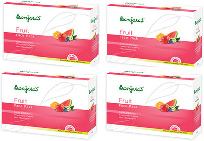 30% OFF on Banjaras Freshfruit Facepack 100 GMS set of 4 pack 400 g 30% OFF on Banjaras Freshfruit Facepack 100 GMS set of 4 pack 400 g