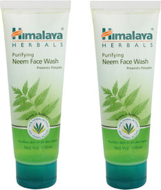 Himalaya Purifying Neem Face Wash - Pack Of 2 Face Wash - 100 Ml