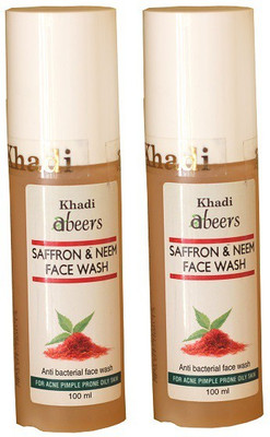 2% OFF on Khadi Saffron & Neem Face Wash 2% OFF on Khadi Saffron & Neem Face Wash
