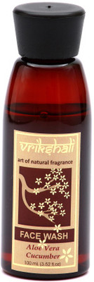 Vrikshali Aloevera Cucumber Face Wash Vrikshali Aloevera Cucumber Face Wash