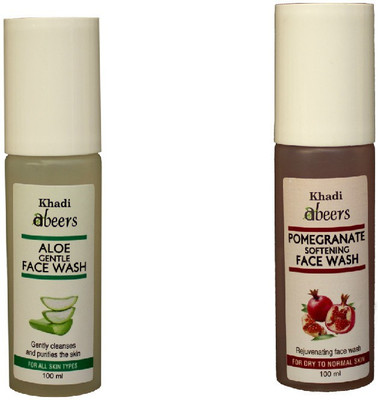 Abeers Khadi Aloe and Pomegranete Face Wash Abeers Khadi Aloe and Pomegranete Face Wash