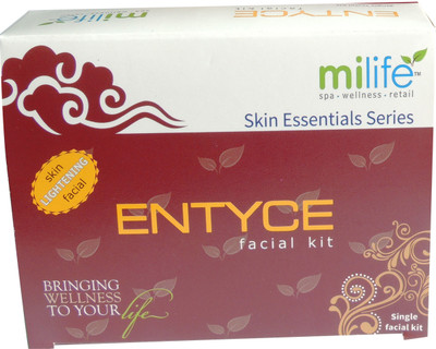 25% OFF on Milife Entyce Skin Lightening Single Facial Kit 20 gms 25% OFF on Milife Entyce Skin Lightening Single Facial Kit 20 gms