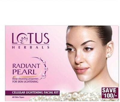 25% OFF on Lotus Herbals Radiant Pearl Cellular Lightening Facial Kit 37 g 25% OFF on Lotus Herbals Radiant Pearl Cellular Lightening Facial Kit 37 g