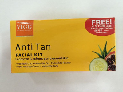 24% OFF on VLCC Anti Tan Facial Kit 80 g 24% OFF on VLCC Anti Tan Facial Kit 80 g
