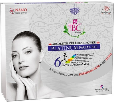 10% OFF on TBC By Nature Absolute cellular power platinum facial kit 250 gm 10% OFF on TBC By Nature Absolute cellular power platinum facial kit 250 gm