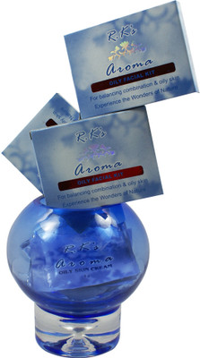 RK's Aroma Oily Facial Kit (one time use)(pack of 3) 120 g RK's Aroma Oily Facial Kit (one time use)(pack of 3) 120 g