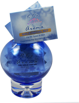 Rk's Aroma 24k Gold Facial Kit(One time Use) 60 g
