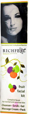 11% OFF on Richfeel Fruit Facial Kit 11% OFF on Richfeel Fruit Facial Kit