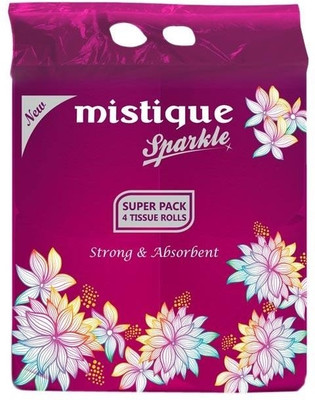 16% OFF on Mistique Tissue Sparkle Roll Super Pack - 4 Rolls in a Pack Pack of 4 16% OFF on Mistique Tissue Sparkle Roll Super Pack - 4 Rolls in a Pack Pack of 4
