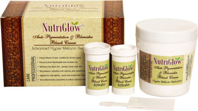24% OFF on NutriGlow Anti-Pigmentation & Blemishes Bleach Cream 300 g 24% OFF on NutriGlow Anti-Pigmentation & Blemishes Bleach Cream 300 g