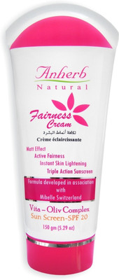 Anherb Fairness Cream 150 gm Anherb Fairness Cream 150 gm