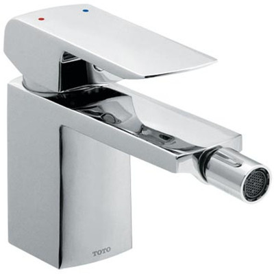 Toto TX303BKBR Cocktail Single Lever Bidet Faucet With 1.25 Inch Pop-up Waste Faucet