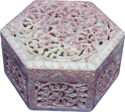 60% OFF on Artist Haat Handcrafted Marble Jewellery Vanity Box Beige 60% OFF on Artist Haat Handcrafted Marble Jewellery Vanity Box Beige