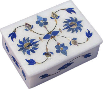40% OFF on Artist Haat Handcrafted Marble With Inlay Grill Work Jewellery Vanity Box White 40% OFF on Artist Haat Handcrafted Marble With Inlay Grill Work Jewellery Vanity Box White