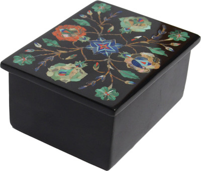 51% OFF on Artist Haat Hand Crafted Natural Jewellery Vanity Case Black