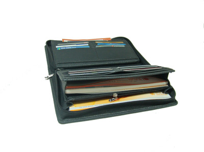 14% OFF on Essart Travel Kit PU Leather Cheque Book Holder 14% OFF on Essart Travel Kit PU Leather Cheque Book Holder