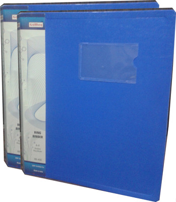 Golden School and Executive Series Polypropylene Ring Binder Golden School and Executive Series Polypropylene Ring Binder