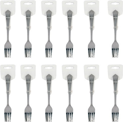 60% OFF on Gold Luck Stainless Steel Dessert Fork Set Pack of 12 60% OFF on Gold Luck Stainless Steel Dessert Fork Set Pack of 12