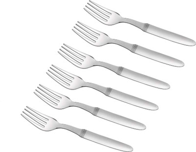 Cielo Stainless Steel Dessert Fork Set Pack of 6 Cielo Stainless Steel Dessert Fork Set Pack of 6