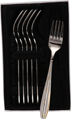 29% OFF on Mullich Bamboo Stainless Steel Table Fork Set Pack of 6 29% OFF on Mullich Bamboo Stainless Steel Table Fork Set Pack of 6