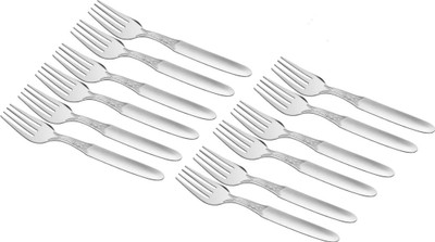 Cielo Stainless Steel Dessert Fork Set Pack of 12 Cielo Stainless Steel Dessert Fork Set Pack of 12