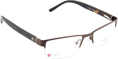 57% OFF on Voyage Half Rim Rectangle Frame