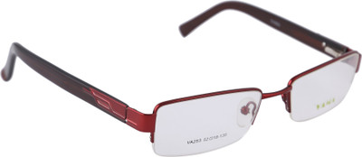 55% OFF on Vama Half Rim Rectangle Frame