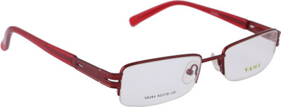 55% OFF on Vama Half Rim Rectangle Frame