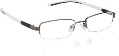 65% OFF on Glitters Half Rim Rectangle Frame