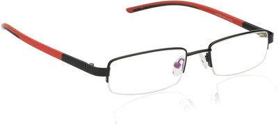 65% OFF on Glitters Half Rim Rectangle Frame