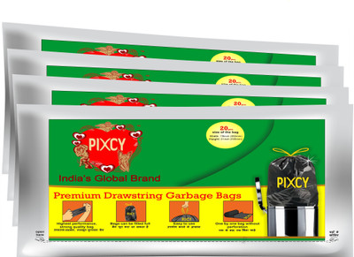 8% OFF on Pixcy Premium Drawstring Medium 20-30 L Garbage Bag 8% OFF on Pixcy Premium Drawstring Medium 20-30 L Garbage Bag
