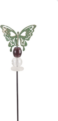 60% OFF on Goyal India 35 cm Iron, Glass Garden Stake